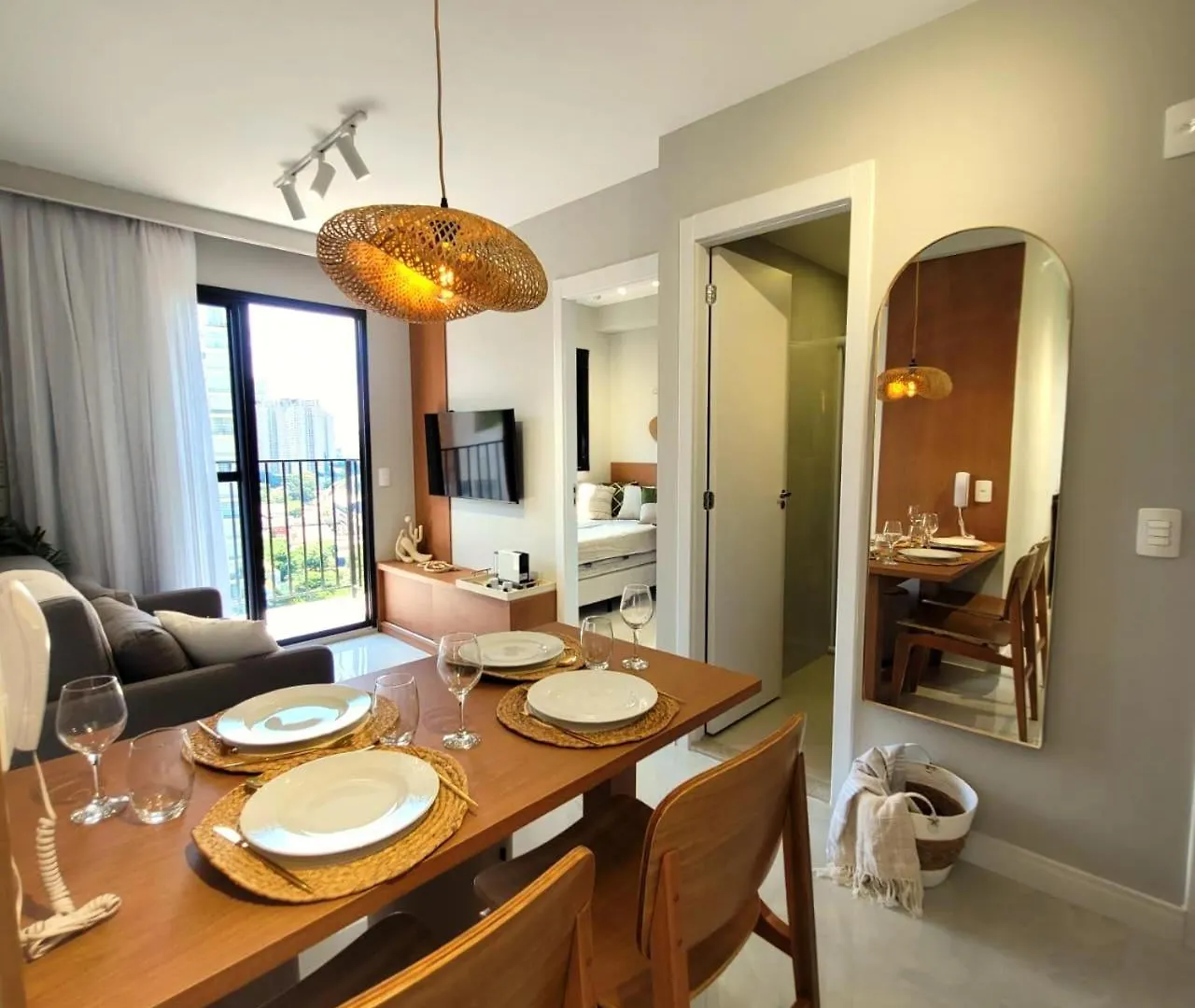 Requinte Boho Luxo E Vista De Tirar O Folego Em Campo Belo Apartment Sao Paulo